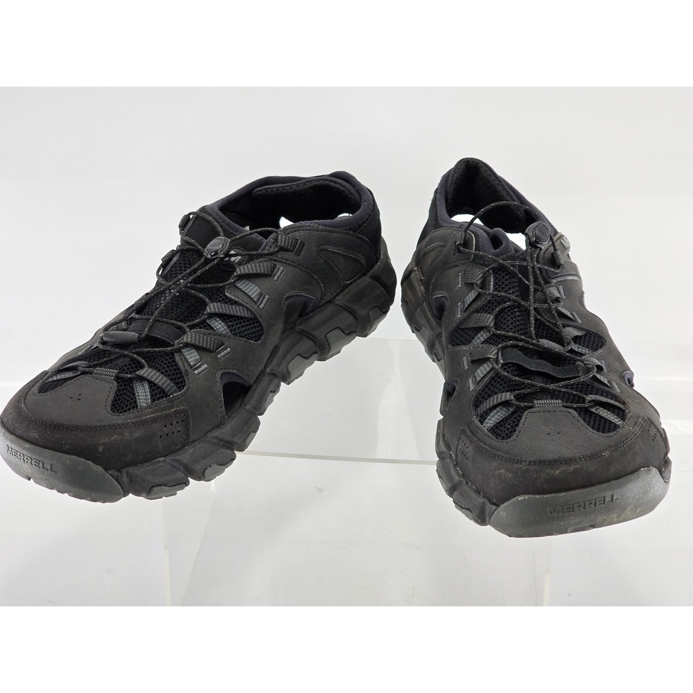 Merrell Hydro Choprock Water Shoes Mens 15 Black Hiking Sandals J038025 - VG